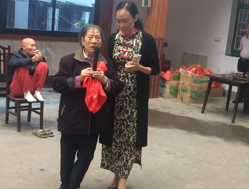 最美夕阳红—江海公司再访敬老院记实