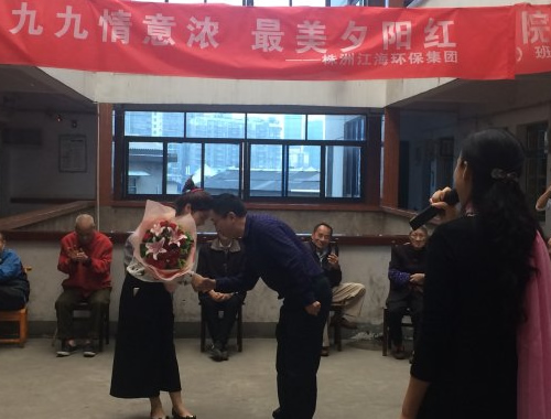 最美夕阳红—江海公司再访敬老院记实