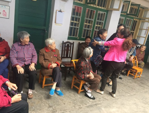 最美夕阳红—江海公司再访敬老院记实